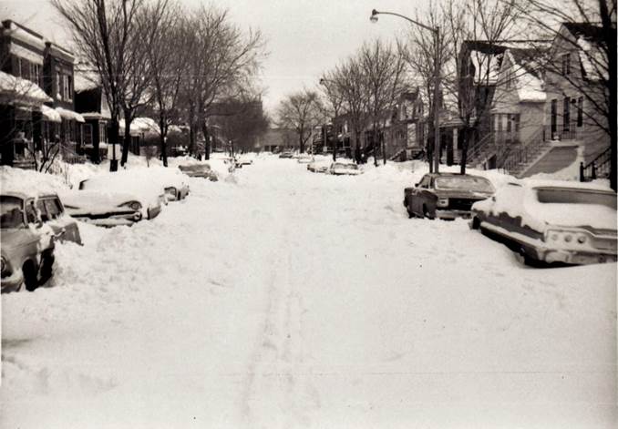 how many inches of snow in chicago il